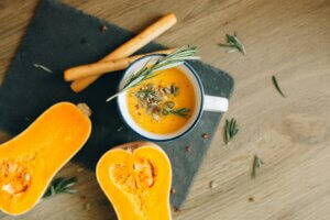 roasted butternut squash soup